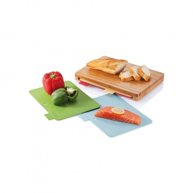 Logotrade promotional gifts photo of: Cutting board with 4pcs hygienic boards
