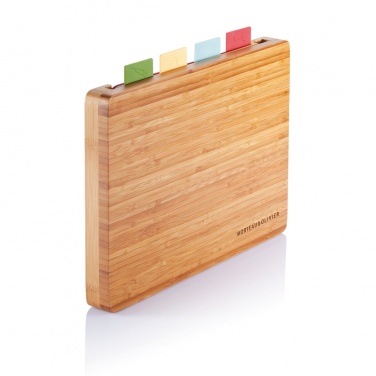 Logo trade business gift photo of: Cutting board with 4pcs hygienic boards