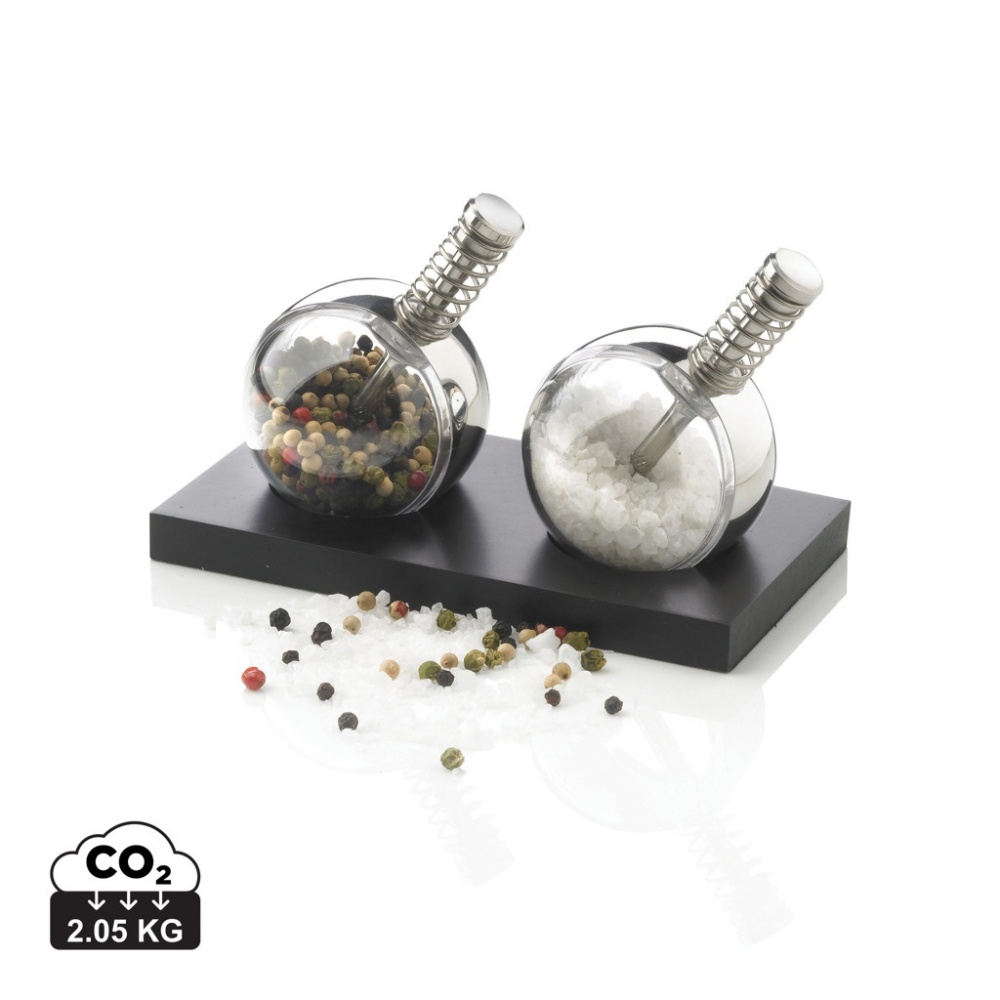 Logo trade promotional gifts picture of: Planet pepper & salt set