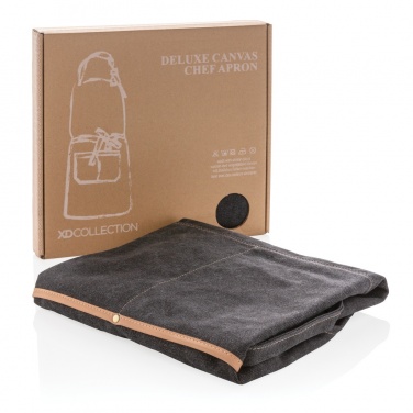 Logotrade business gift image of: Deluxe canvas chef apron