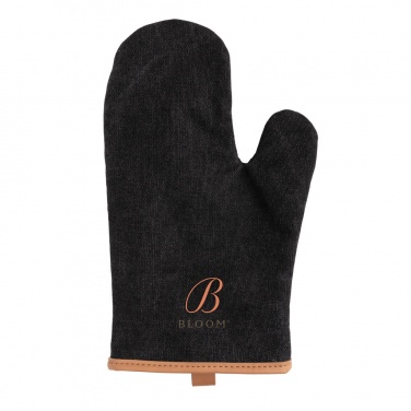 Logo trade promotional gift photo of: Deluxe canvas oven mitt