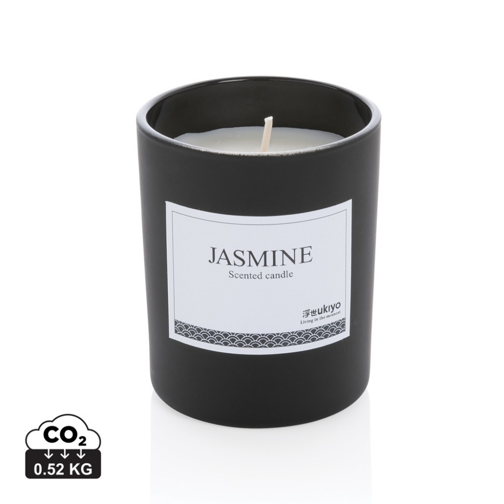 Logo trade promotional gifts picture of: Ukiyo small scented candle in glass