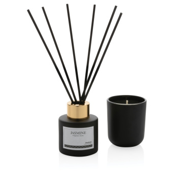Logo trade promotional merchandise image of: Ukiyo candle and fragrance sticks gift set