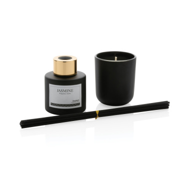 Logo trade business gift photo of: Ukiyo candle and fragrance sticks gift set