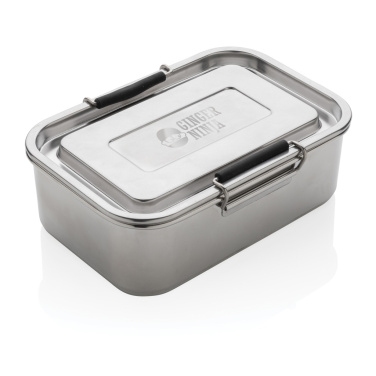 Logo trade business gifts image of: RCS Recycled stainless steel leakproof lunch box