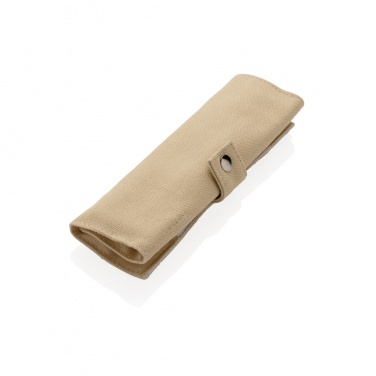 Logo trade promotional giveaways picture of: Reusable bamboo travel cutlery set