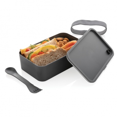 Logo trade promotional gifts picture of: PP lunchbox with spork
