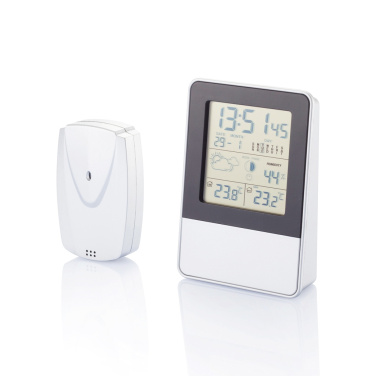 Logo trade promotional product photo of: Indoor/outdoor weather station