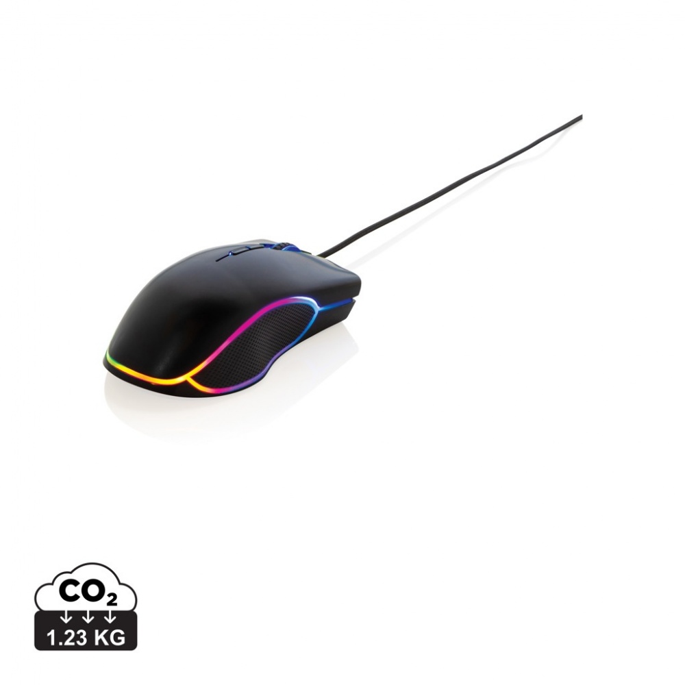 Logo trade promotional merchandise picture of: RGB gaming mouse