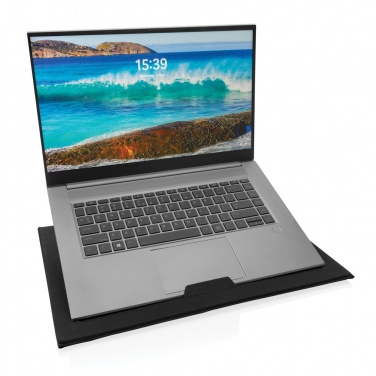 Logotrade promotional merchandise picture of: Impact AWARE RPET Foldable desk organizer with laptop stand