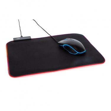 Logo trade promotional products picture of: RGB gaming mousepad
