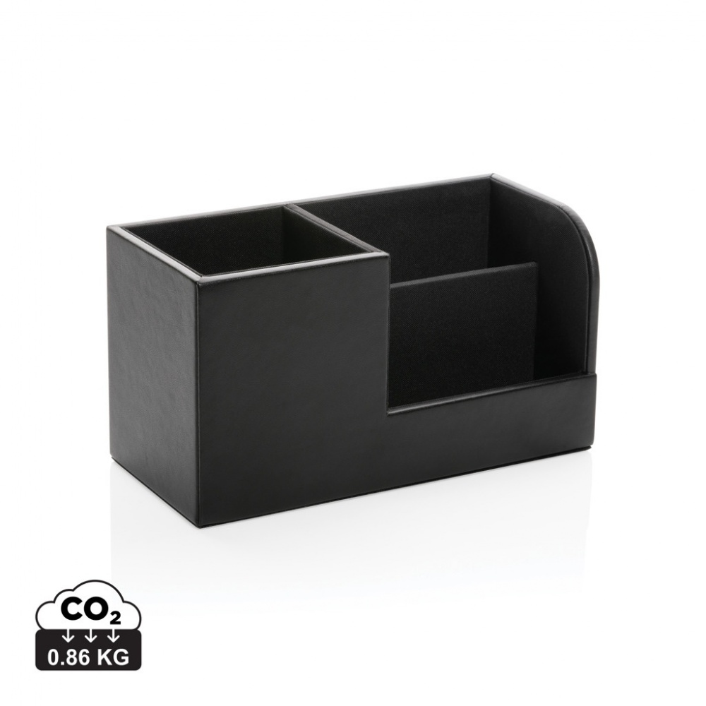 Logo trade advertising product photo of: Swiss Peak RCS recycled PU Desk organiser