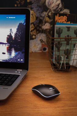 Logo trade promotional products image of: Light up logo wireless mouse