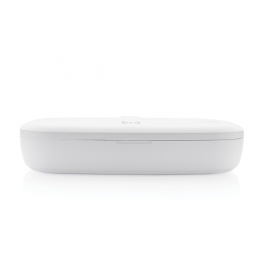 Logo trade promotional products picture of: UV-C steriliser box with 5W wireless charger