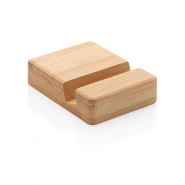 Logotrade promotional gift image of: Bamboo phone stand XD