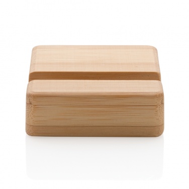 Logo trade promotional merchandise photo of: Bamboo phone stand XD