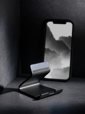 Logo trade advertising product photo of: Terra RCS recycled aluminium tablet & phone stand
