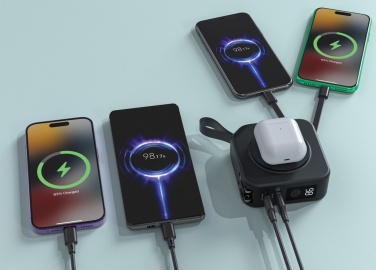 Logo trade business gift photo of: Urban Vitamin Saratoga 5 in 1 universal charger