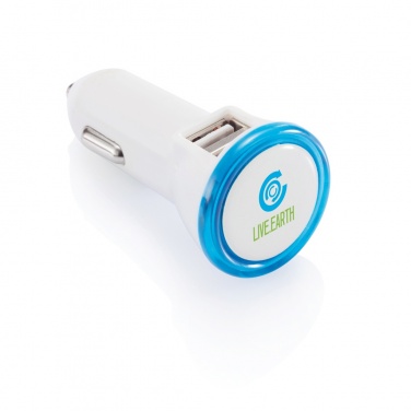 Logotrade promotional product image of: Powerful dual port car charger