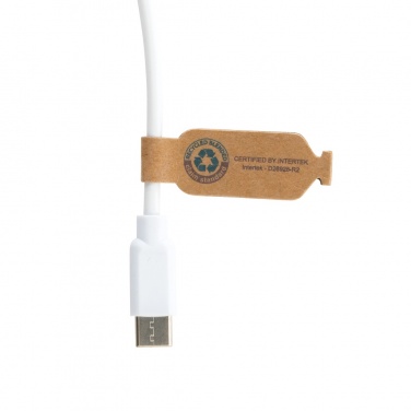 Logotrade promotional merchandise picture of: RCS recycled plastic Ontario 6-in-1 cable
