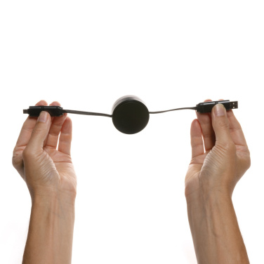 Logo trade business gifts image of: Terra RCS recycled aluminium retractable 6 in 1 cable