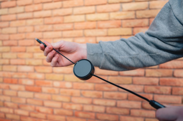 Logo trade business gifts image of: Terra RCS recycled aluminium retractable 6 in 1 cable