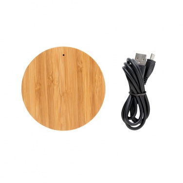 Logotrade advertising products photo of: Bamboo X 5W wireless charger