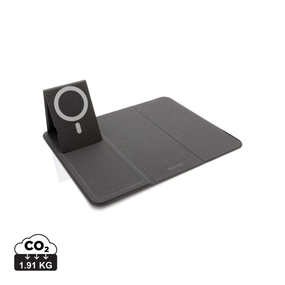 Logo trade promotional gift photo of: Artic Magnetic 10W wireless charging phonestand