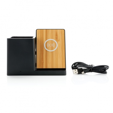 Logo trade promotional items image of: Ontario RCS recycled plastic 10W wireless charger