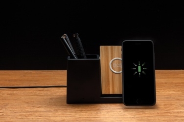 Logotrade corporate gifts photo of: Ontario RCS recycled plastic 10W wireless charger