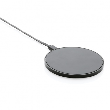 Logo trade promotional items image of: RCS standard recycled plastic 10W wireless charger