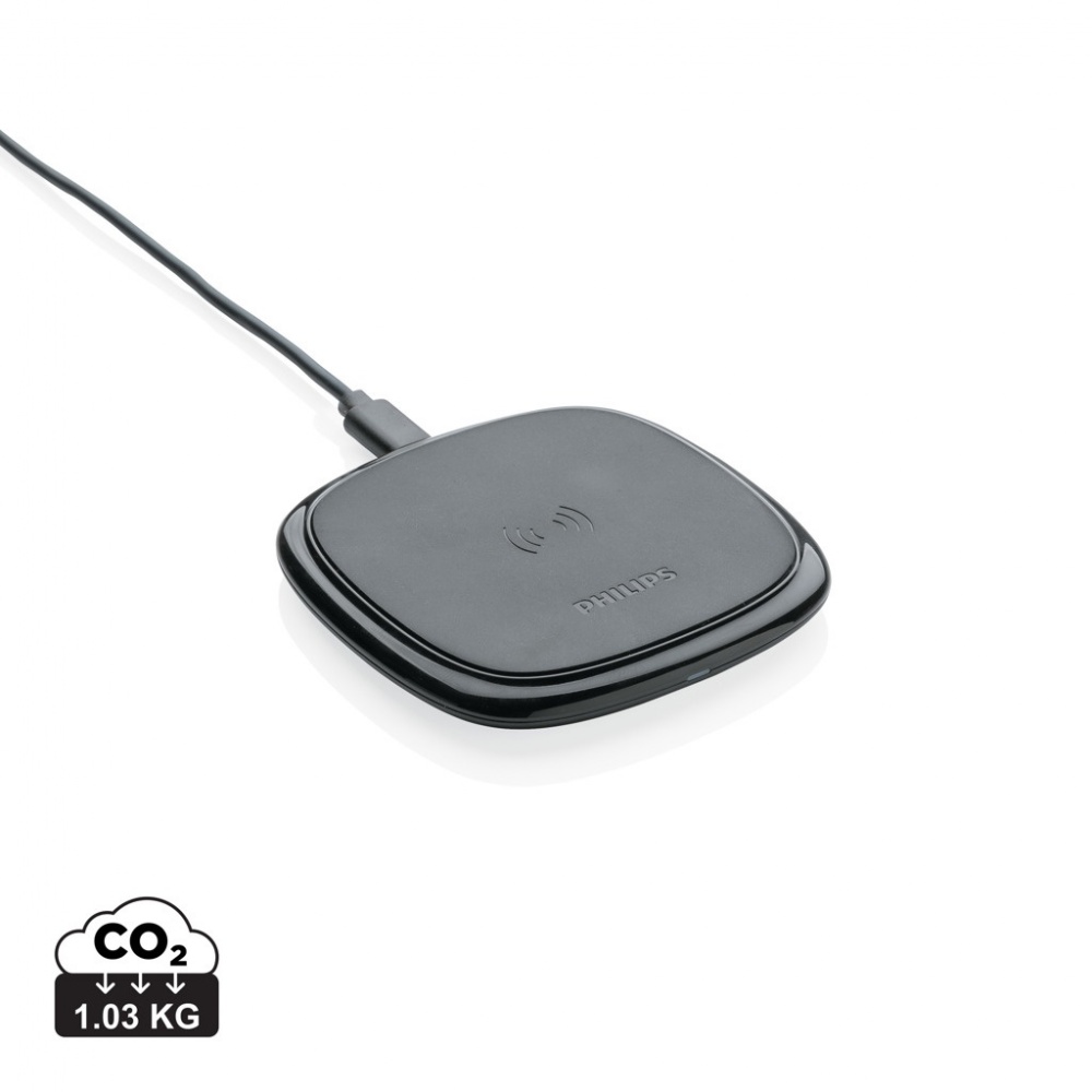 Logo trade promotional item photo of: Philips 10W Qi wireless charger
