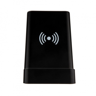 Logo trade promotional product photo of: Light up logo 5W wireless charging pen holder