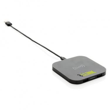 Logotrade corporate gift image of: Wireless 5W charging pad