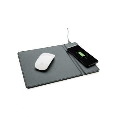 Logotrade promotional product image of: Mousepad with 5W wireless charging