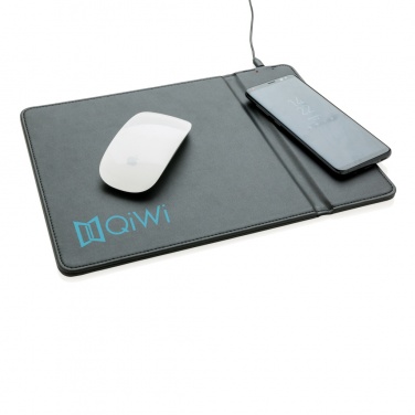 Logo trade advertising products picture of: Mousepad with 5W wireless charging
