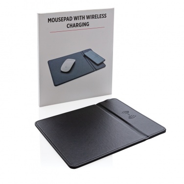 Logotrade promotional items photo of: Mousepad with 5W wireless charging