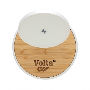 Logo trade business gift photo of: Ontario RCS rplastic 15W magnetic charging 2 in 1 stand