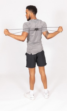 Logo trade promotional items picture of: Fitness 8 shape exercise band in pouch