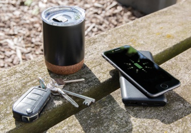 Logotrade advertising product picture of: 10.000 mAh Fast Charging 10W Wireless Powerbank with PD