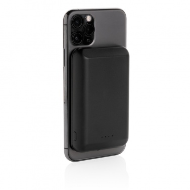 Logotrade advertising product picture of: Magnetic 5.000 mAh 5W wireless powerbank