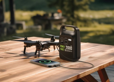 Logo trade promotional gift photo of: Power Vault RCS rplastic 21000 mAh portable power station