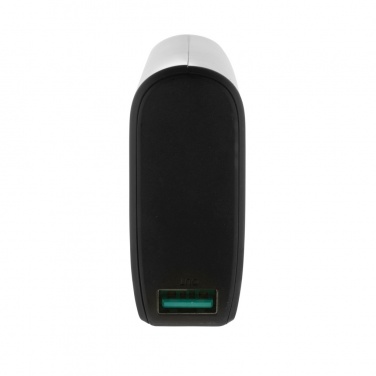 Logo trade promotional item photo of: FlashCharge RCS rplastic 20000 mah fast charge powerbank