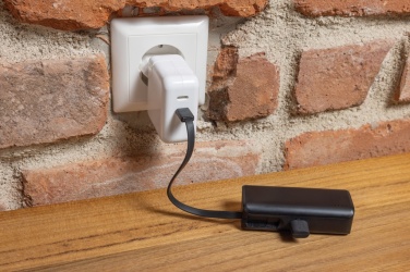 Logotrade promotional item image of: Powerlink RCS rplastic 3000 mah powerbank USB C connector