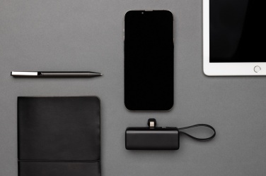 Logo trade promotional products picture of: Powerlink RCS rplastic 3000 mAh powerbank iOS connector