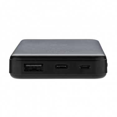 Logo trade promotional items picture of: RCS recycled plastic 5.000 mAh 5W wireless powerbank