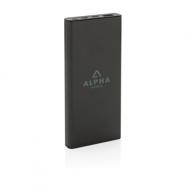 Logotrade corporate gifts photo of: Terra RCS recycled 18W aluminium powerbank 10.000 mAh