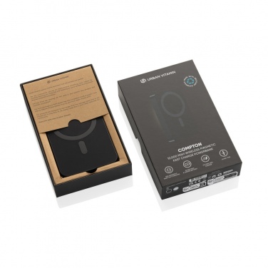 Logo trade promotional giveaways image of: Urban Vitamin Compton  RCS plastic/alu 10.000 mah powerbank