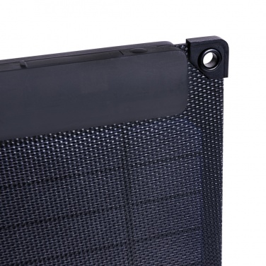 Logo trade promotional giveaway photo of: Solarpulse rplastic portable Solar panel 10W