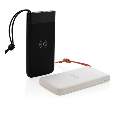 Logotrade promotional product image of: Aria 8.000 mAh 5W wireless charging powerbank